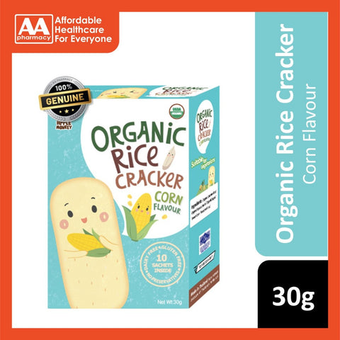 Apple Monkey Rice Cracker-Corn 30g