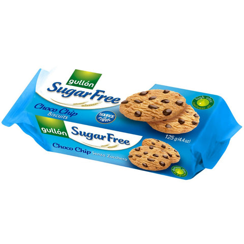 Gullon Sugar Free Choco Chip Biscuits 125g