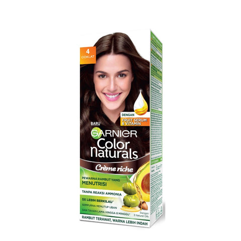 Garnier Hair Color Naturals Cream 4 Brown