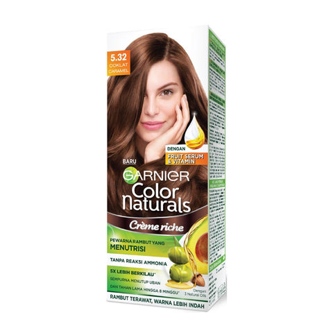 Garnier Hair Color Naturals Cream 5.32 Caramel Brown