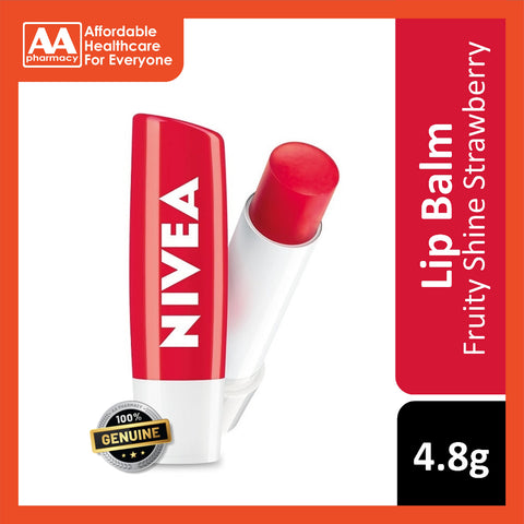 Nivea Fruity Shine Strawberry Limp Balm