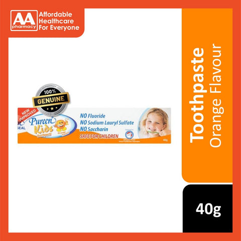 Pureen Kids Toothpaste Orange 40g