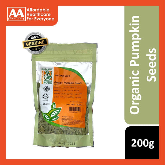 Radiant Organic Pumpkin Seeds 200g