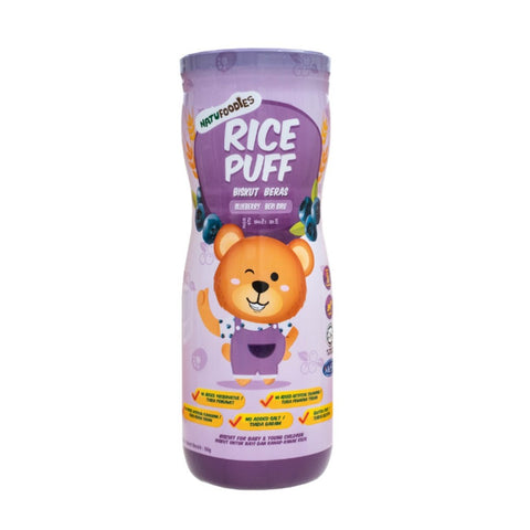 Natufoodies Rice Puff Blueberry 60g