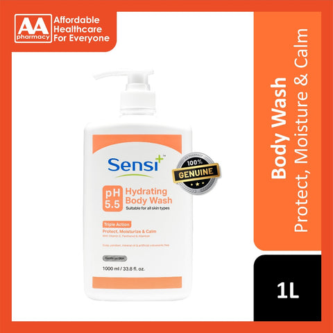 Sensi+ PH5.5 Hydrating Body Wash 1000mL