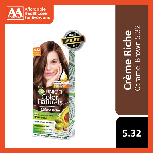 Garnier Hair Color Naturals Cream 5.32 Caramel Brown