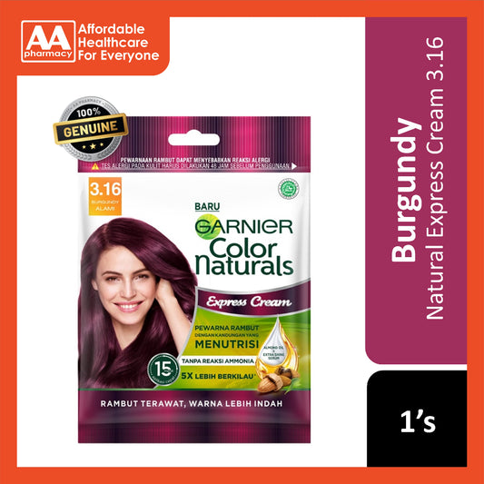 Garnier Color Naturals Express Cream Sachet 3.16 Burgundy