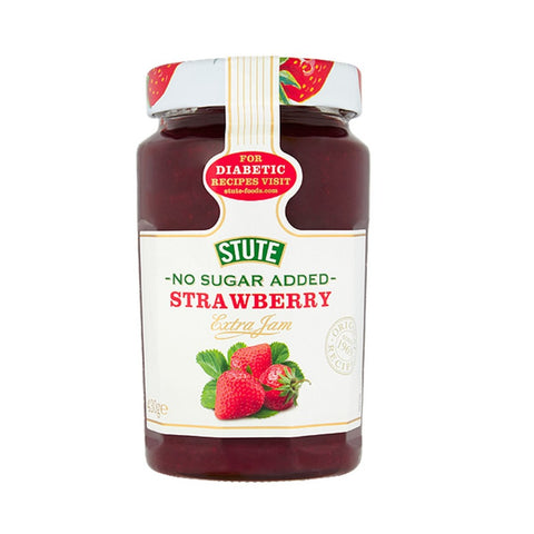 Stute Sugar Free Jam Strawberry Extra 430g