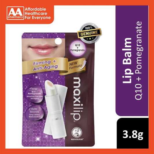 Mentholatum Maxilip 3.8g (Q10 + Promegranate)