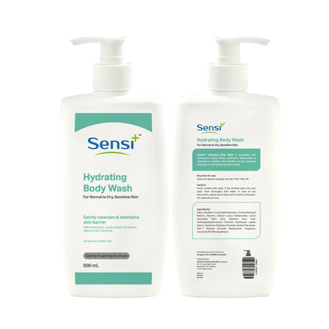 Sensi+ Hydrating Body Wash 500mL