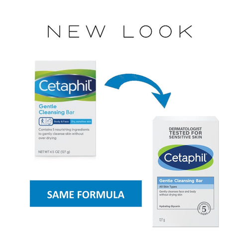 Cetaphil Gentle Cleansing Bar For Face and Body 127g