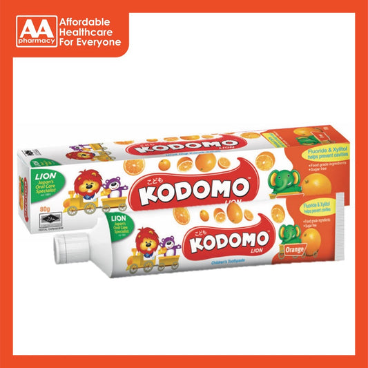 Kodomo Lion Kids Toothpaste (Orange) 80g