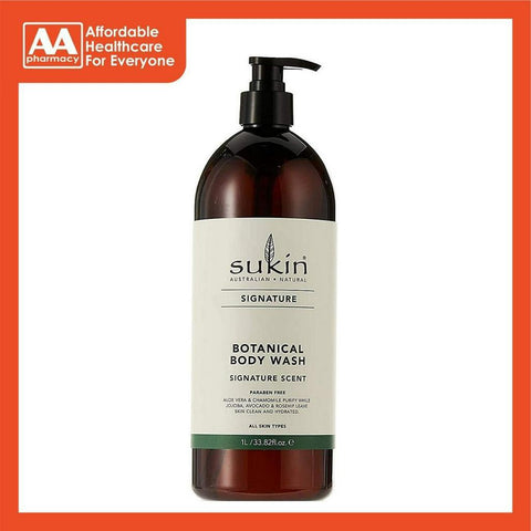 Sukin Signature Botanical Body Wash Signature Scent 1L