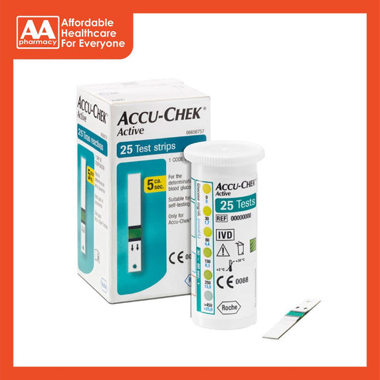 Accu-Chek Active Test Strip 25's