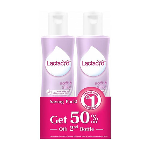 Lactacyd Intimate Hygienes Soft & Silky 250mLx2