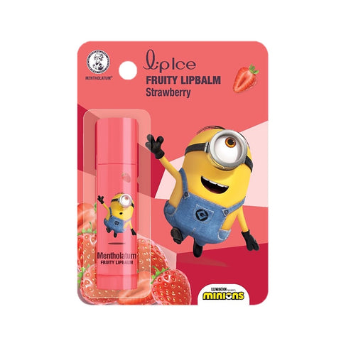 Lipice Fruity Lipbalm (Strawberry)-Minion Edition 3.5g