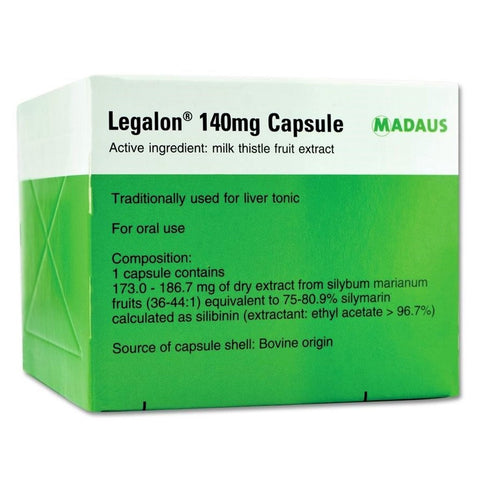 Legalon Milk Thistle 140mg Capsule 100's