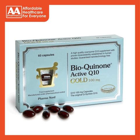 Bio-Quinone Active Q10 Gold 100mg Capsule 60's