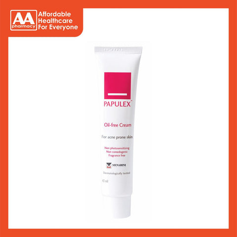 Papulex Oil-Free Cream (For Acne-Prone Skin) 40mL