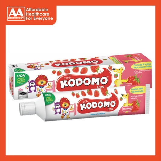 Kodomo Lion Kids Toothpaste (Strawberry) 80g