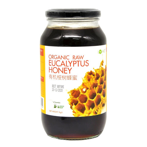 Lohas Organic Raw Eucalyptus Honey 1kg