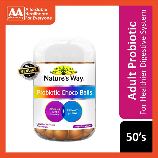 Nature's Way Adults Probiotic Choco Balls 50's