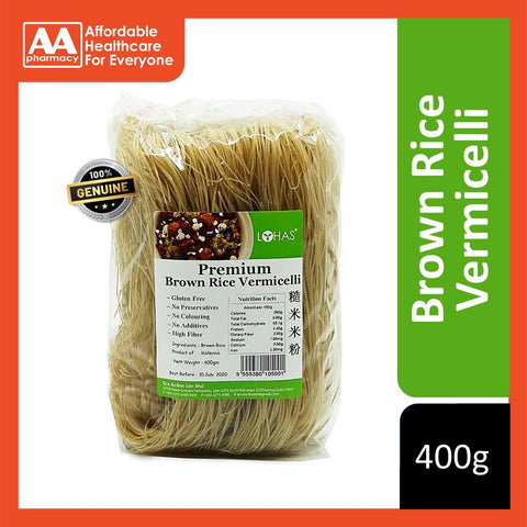 Lohas Premium Brown Rice Vermicelli 400g