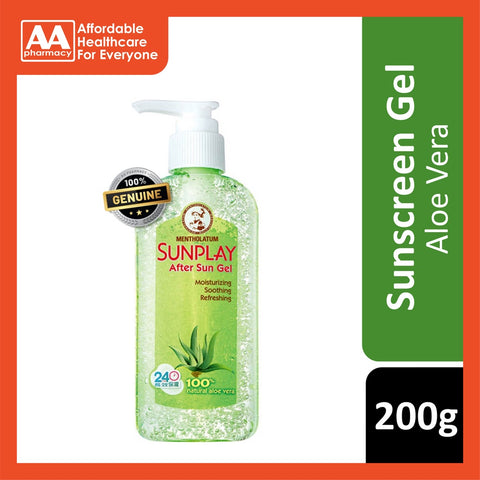 Sunplay After Sun Gel With Aloe Vera 200g