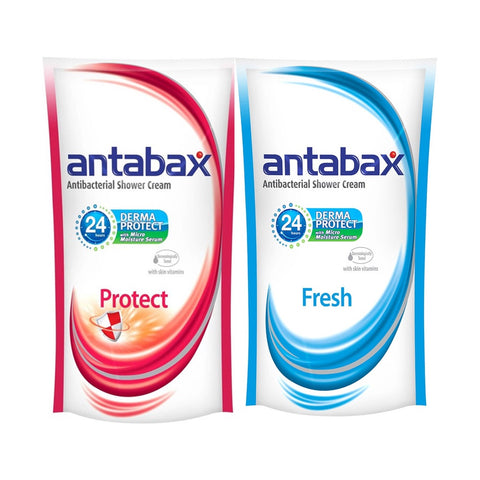 Antabax Shower Cream Refill (Protect+Fresh) 850g x2