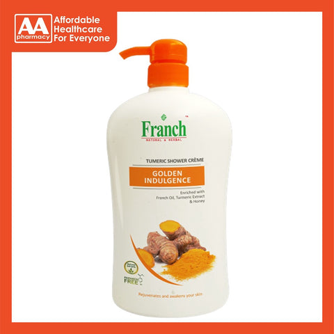 Franch Turmeric Golden Indulgence Shower Creme 800mL