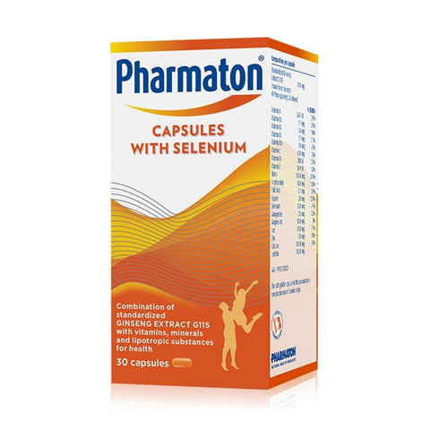 Pharmaton Capsule With Selenium 30's