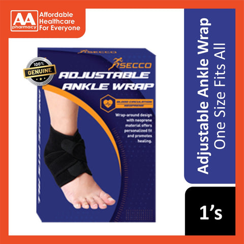 Secco Adjustable Ankle Wrap (One Size Fits All)