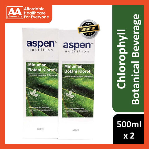 Aspen Liquid Chlorophyll (500mLx2)