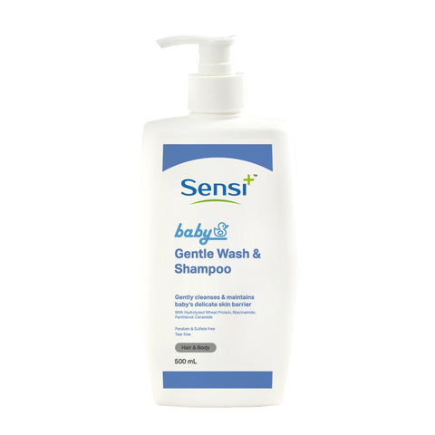 Sensi+ Baby Gentle Wash & Shampoo 500mL