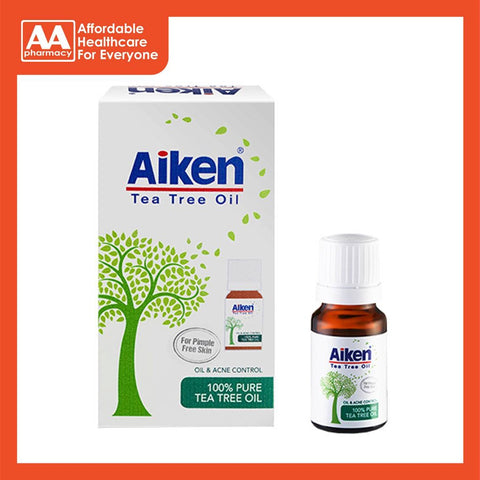 Aiken 100% Pure Tea Tree Oil 10mL