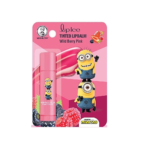 Lipice Fruity Lipbalm (Wildberry Pink)-Minion Edition 3.5g