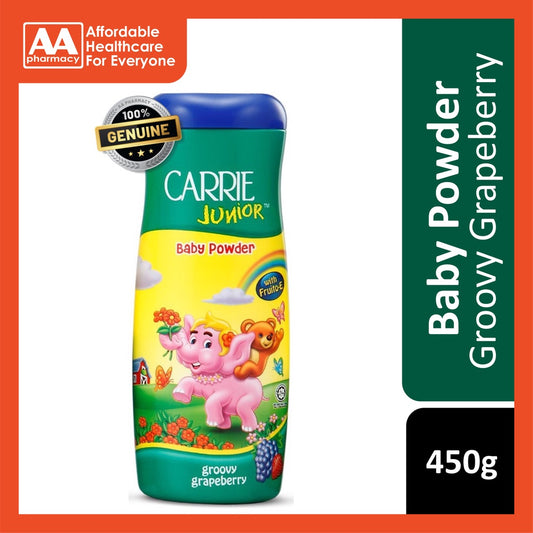 Carrie Junior Baby Powder Groovy Grapeberry 450g