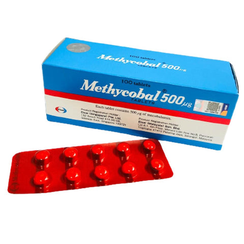 Methycobal 500mcg (Red Strips) Tablet 100's