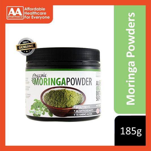 [CLEARANCE] [EXP: 19/3/26] Love Earth Organic Moringa Powder 185g