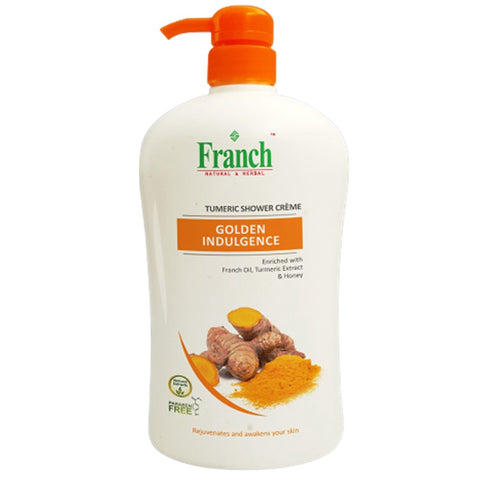 Franch Turmeric Golden Indulgence Shower Creme 800mL