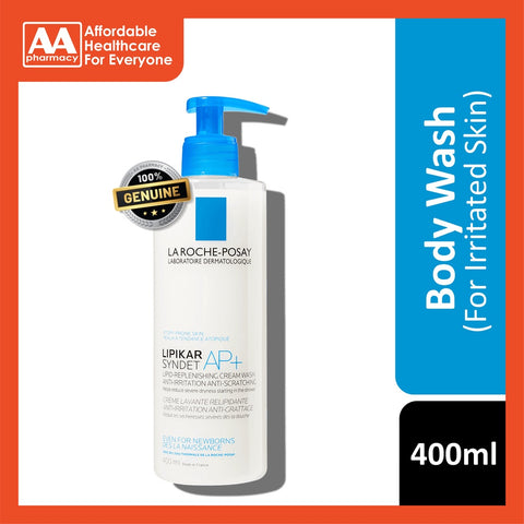 La Roche Posay Lipikar Syndet Ap+Body Wash 400mL