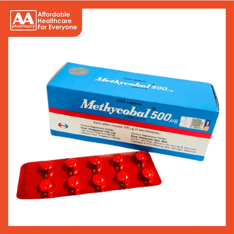 Methycobal 500mcg (Red Strips) Tablet 100's