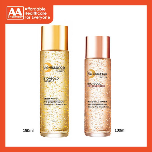 Bio-Essence Bio-Gold (Gold Water 150mL/ Rose Gold Water 100mL)