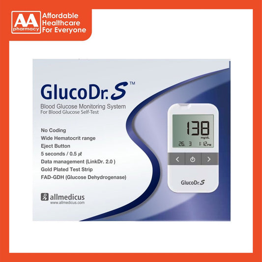 Gluco Dr. S Starter Kit 1’S FOC Test Strip 25’S