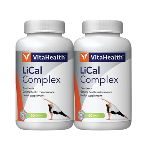 Vitahealth Lical Complex Softgel 2x60's