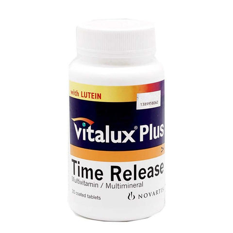 Vitalux Plus Time Release Tablet 30's - Eye Health