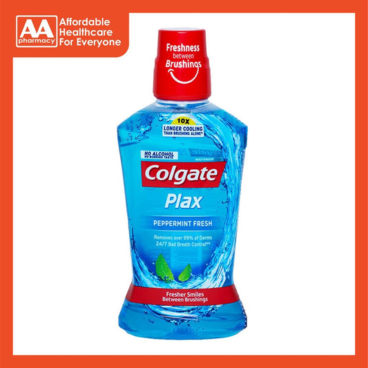 Colgate Plax Peppermint Mouthwash 250mL