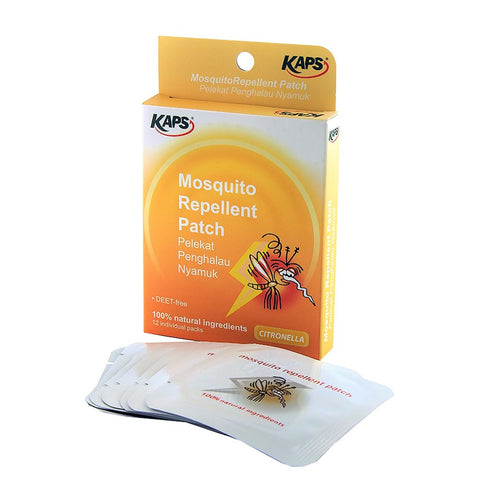 KAPS Natural Insect Repellent Patch 12's - Citronella