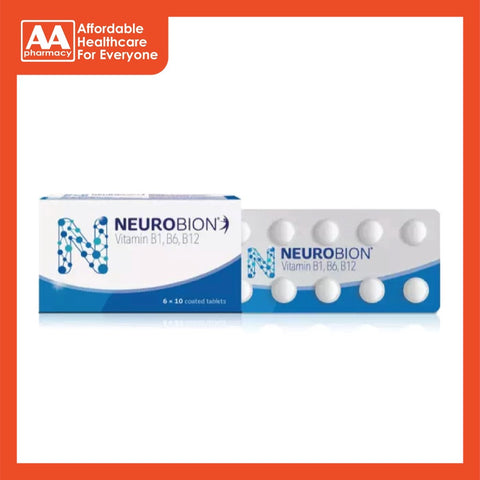 Neurobion (Vitamin B1,B6,B12) Tablet 60's