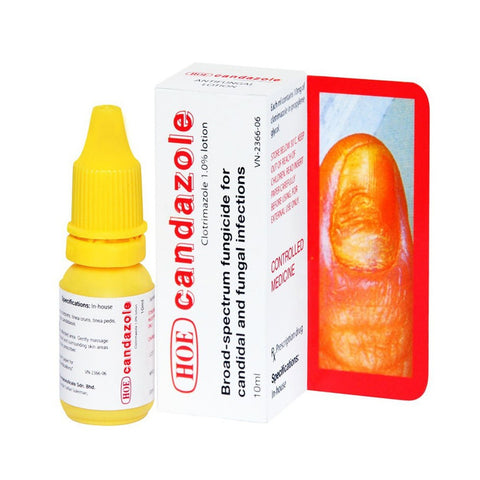 Candazole (Clotrimazole 1%) Lotion 10mL